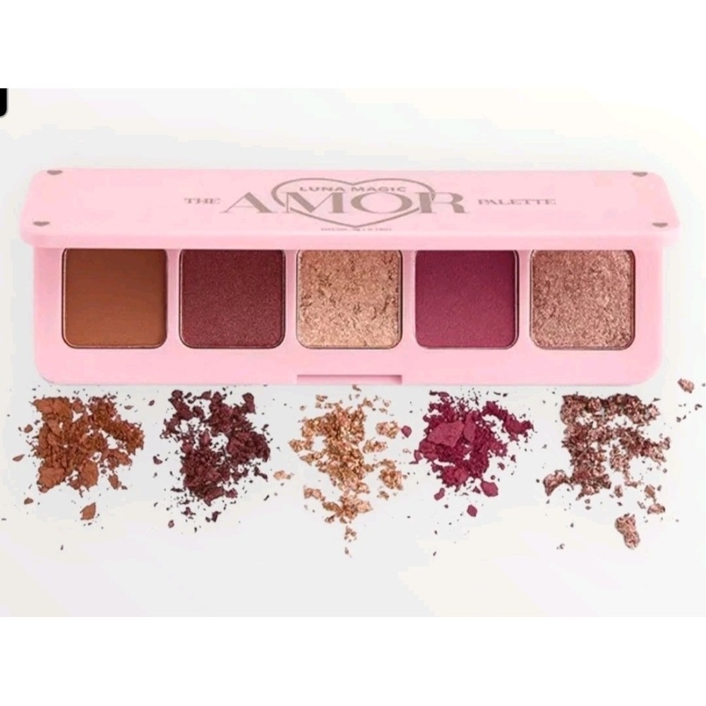 LUNA MAGIC The Amor Palette 4.0 g 0.14 oz New in Box Shimmer Sparkle Eyeshadow